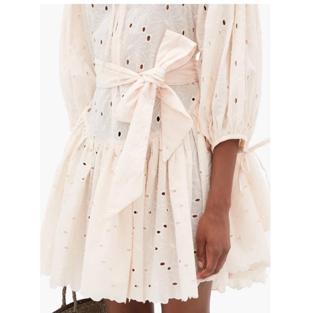Innika Choo Floral Embroidered Mini Dress - Picture 4 of 4
